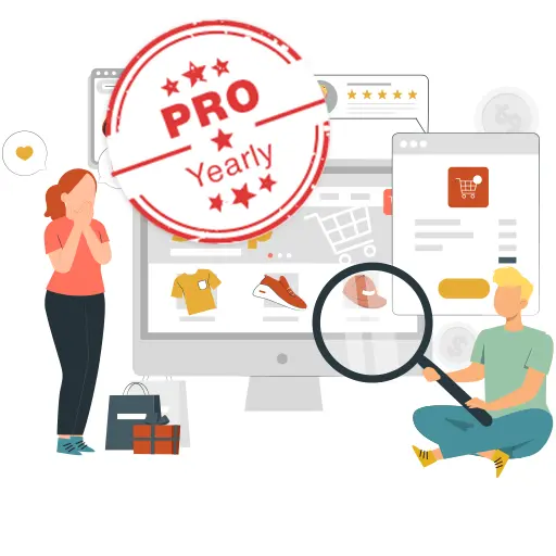 Ecommerce SEO - Pro package (yearly)