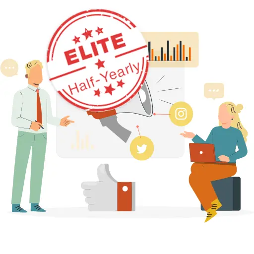 Social Media Optimization (SMO) - Elite package (half yearly)